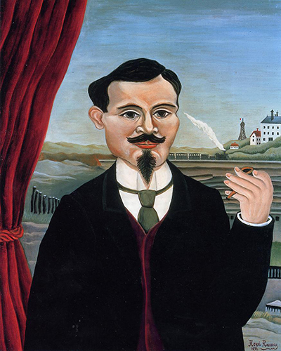 Portrait of Leon-Paul Fargue Henri Rousseau